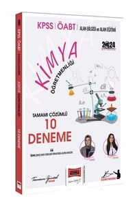 Yargı Yayınları 2024 ÖABT Kimya Tamamı Çözümlü 10 Deneme Sınavı #1