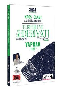 Yargı Yayınları 2024 ÖABT Türk Dili ve Edebiyatı Yaprak Test #1