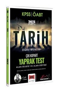 Yargı Yayınları 2024 ÖABT Tarih Öğretmenliği Yaprak Test #1