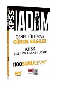 Yargı Yayınları 2024 KPSS Adam Genel Kültür Güncel Bilgiler 1100 Soru-Cevap (Lise - Ön Lisans - Lisans) #1