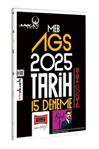Yargı Yayınları 2025 MEB-AGS Anka Serisi Tarih Tamamı Çözümlü 15 Deneme #1