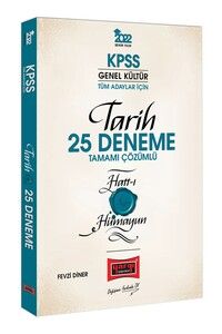 Yargı Yayınları 2022 KPSS Genel Kültür Hatt-ı Hümayun Tarih Tamamı Çözümlü 25 Deneme #1