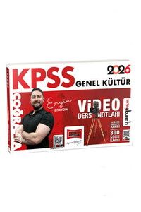 Yargı Yayınları 2026 KPSS Genel Kültür Coğrafya Video Ders Notları (Engin Eraydın) #1