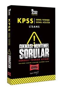 Yargı Yayınları 2022 KPSS GY GK Lisans Çıkması Muhtemel Sorular #1