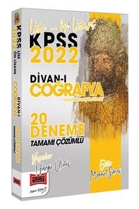 Yargı Yayınları 2022 KPSS Lise Ön Lisans Divanı Coğrafya Tamamı Çözümlü 20 Deneme #1