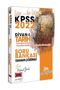 Yargı Yayınları 2022 KPSS Lise Ön Lisans Divanı Tarih Tamamı Çözümlü Soru Bankası #1