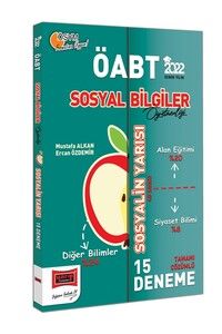 Yargı Yayınları 2022 ÖABT Sosyal Bilgiler Öğretmenliği Sosyalin Yarısı Tamamı Çözümlü 15 Deneme #1