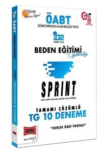 Yargı Yayınları 2022 ÖABT Beden Eğitimi Öğretmenliği Sprint TG Tamamı Çözümlü 10 Deneme #1