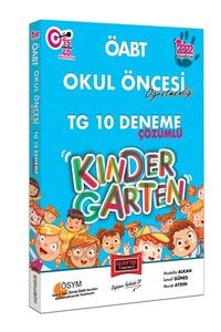 Yargı Yayınları 2022 ÖABT Okul Öncesi Öğretmenliği Kindergarten Tamamı Çözümlü TG 10 Deneme #1