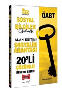 Yargı Yayınları 2022 ÖABT Sosyal Bilgiler Öğretmenliği Sosyalin Anahtarı Çözümlü 20'li Deneme #1