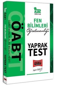 Yargı Yayınları 2022 ÖABT Fen Bilimleri Öğretmenliği Yaprak Test #1