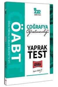 Yargı Yayınları 2022 ÖABT Coğrafya Öğretmenliği Yaprak Test #1