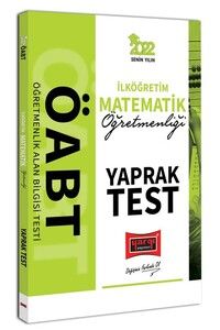 Yargı Yayınları 2022 ÖABT İlköğretim Matematik Öğretmenliği Yaprak Test #1