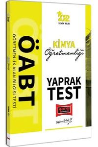 Yargı Yayınları 2022 ÖABT Kimya Öğretmenliği Yaprak Test #1