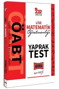 Yargı Yayınları 2022 ÖABT Lise Matematik Öğretmenliği Yaprak Test #1