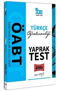 Yargı Yayınları 2022 ÖABT Türkçe Öğretmenliği Yaprak Test #1