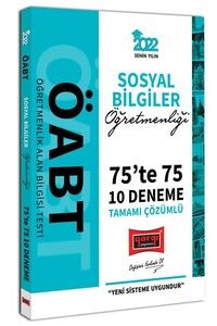 Yargı Yayınları 2022 ÖABT Sosyal Bilgiler Öğretmenliği 75te 75 Tamamı Çözümlü 10 Deneme #1