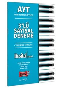 Yargı Yayınları AYT Resital Serisi 3'lü Sayısal Deneme #1