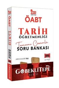 Yargı Yayınları 2022 ÖABT Göbeklitepe Serisi Tarih Öğretmenliği Tamamı Çözümlü Soru Bankası #1