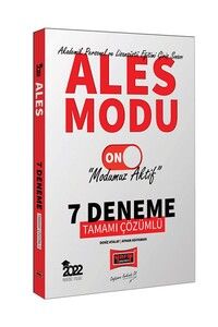 Yargı Yayınları ALES Modu Tamamı Çözümlü 7 Deneme #1