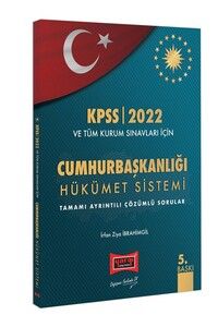 Yargı Yayınları KPSS ve Tüm Kurum Sınavları İçin Cumhurbaşkanlığı Hükümet Sistemi #1