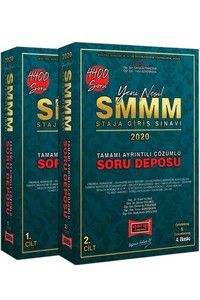 Yargı Yayınları SMMM Staja Giriş Sınavı Tamamı Ayrıntılı Çözümlü Soru Deposu 2 Cilt 4400 Soru #1