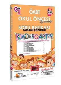 Yargı Yayınları 2022 ÖABT Okul Öncesi Öğretmenliği Kindergarten Tamamı Çözümlü Soru Bankası #1