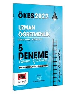 Yargı Yayınları 2022 ÖKBS Kariyer Basamakları Uzman Öğretmenlik Sınavına Yönelik Tamamı Çözümlü 5 Deneme #1