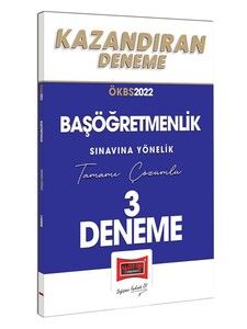 Yargı Yayınları 2022 Başöğretmenlik Sınavına Yönelik Tamamı Çözümlü Kazandıran 3 Deneme #1