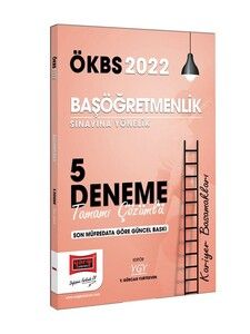 Yargı Yayınları 2022 ÖKBS Milli Eğitim Bakanlığı Başöğretmenlik Sınavına Yönelik Tamamı Çözümkü 5 Deneme #1