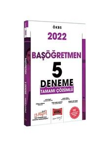 Yargı Yayınları 2022 ÖKBS Başöğretmen Tamamı Çözümlü 5 Deneme Sınavı #1