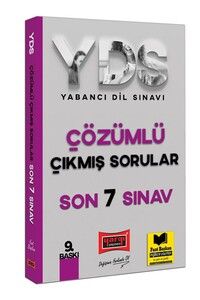 YDS Son 7 Sınav Çözümlü Çıkmış Sorular Yargı Yayınları #1