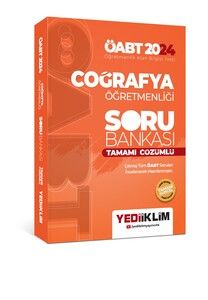 Yediiklim 2024 ÖABT Coğrafya Öğretmenliği Tamamı Çözümlü Soru Bankası #1