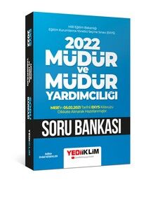 Yediiklim Yayınları 2022 MEB-EKYS MÜDÜR VE MÜDÜR YARDIMCILIĞI SORU BANKASI-E.KESEKLER #1