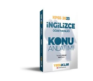 Yediiklim Yayınları 2023 ÖABT İngilizce Öğretmenliği Konu Anlatımı #1