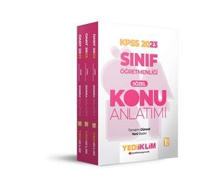 Yediiklim Yayınları 2023 ÖABT Sınıf Öğretmenliği Konu Anlatımlı Modüler Set #1