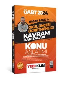 Yediiklim Yayınları 2024 ÖABT Hasan Sanlı ile Okul Öncesi Öğretmenliği Kavram Haritaları Konu Anlatımı #1