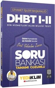 Yediiklim Yayınları Diyanet İşleri Başkanlığı DHBT I-II Tamamı Çözümlü Soru Bankası #1