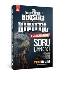 Yediiklim Yayınları 2024 Çarşı Ve Mahalle Bekçiliği Sınavlarına Hazırlık Kartal Tüm Dersler Soru Bankası #1