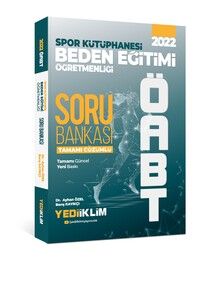 Yediiklim Yayınları 2022 ÖABT Beden Eğitimi Öğretmenliği Spor Kütüphanesi Tamamı Çözümlü Soru Bankası #1