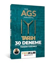 Yediiklim Yayınları MEB AGS KAYI Tarih Tamamı Çözümlü 30 Deneme #1