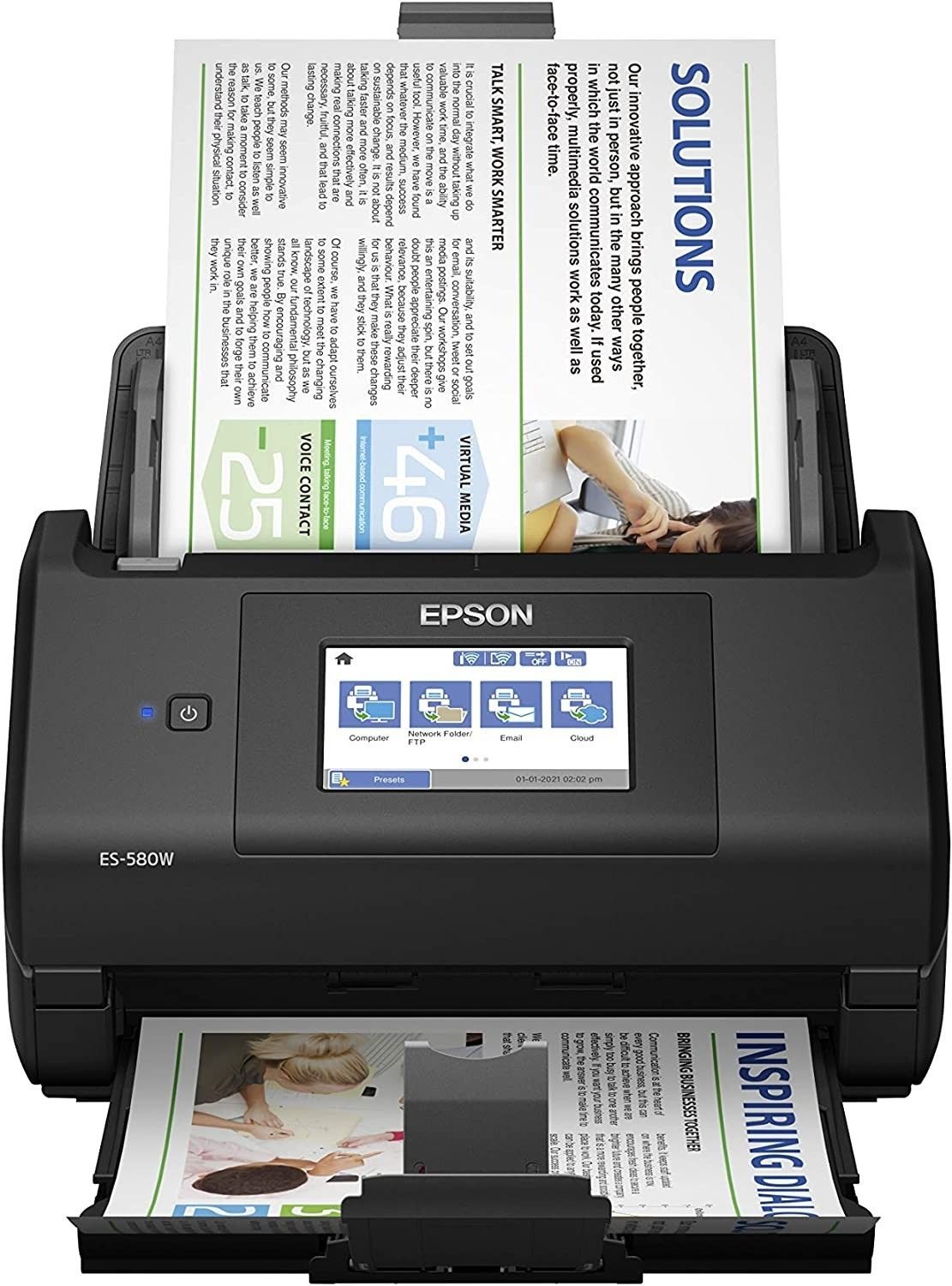 Epson WorkForce ES-580W Wifi+ ADF Tarayıcı