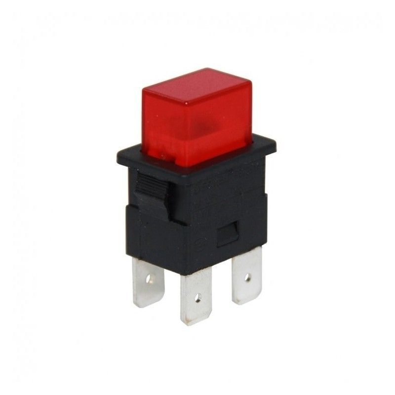 IC180H Kare Basmalı Kalıcı Işıklı Anahtar 4P