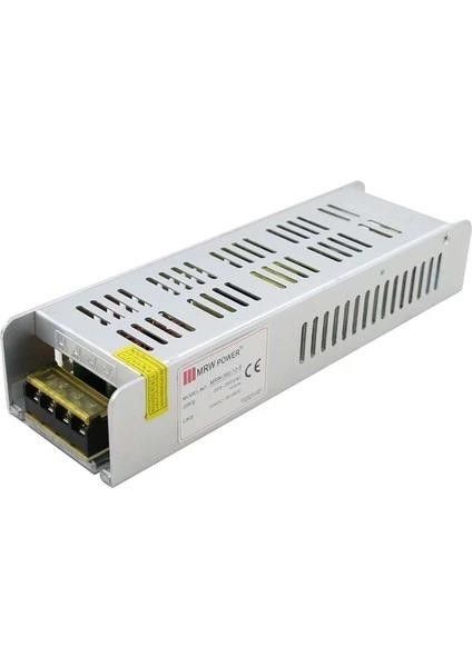 Mervesan MRW-360a-24-S 24V 15A Metal Kasa Slim Adap