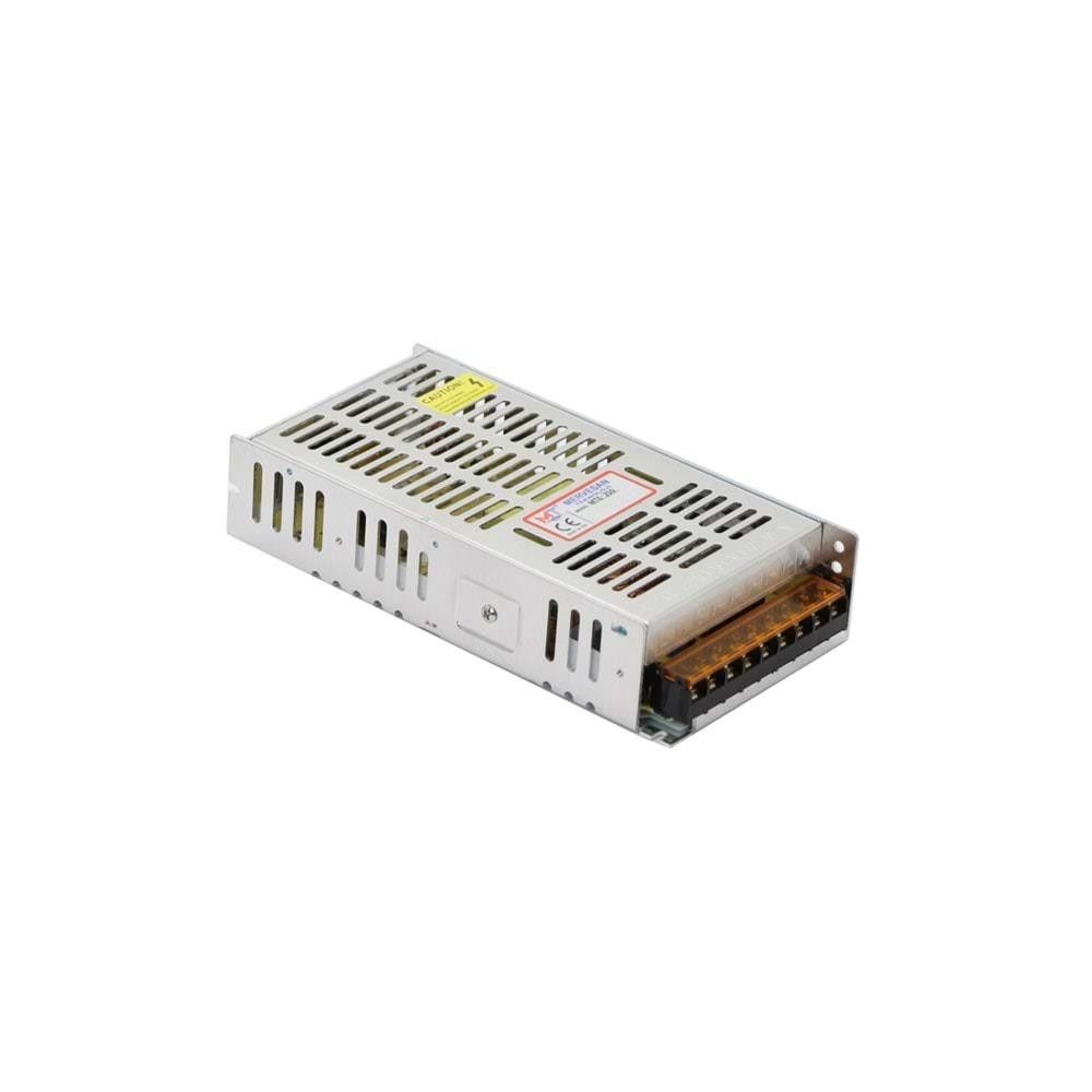 Mervesan MT-250-12 250W 12V 21A Metal Kasa Adaptör