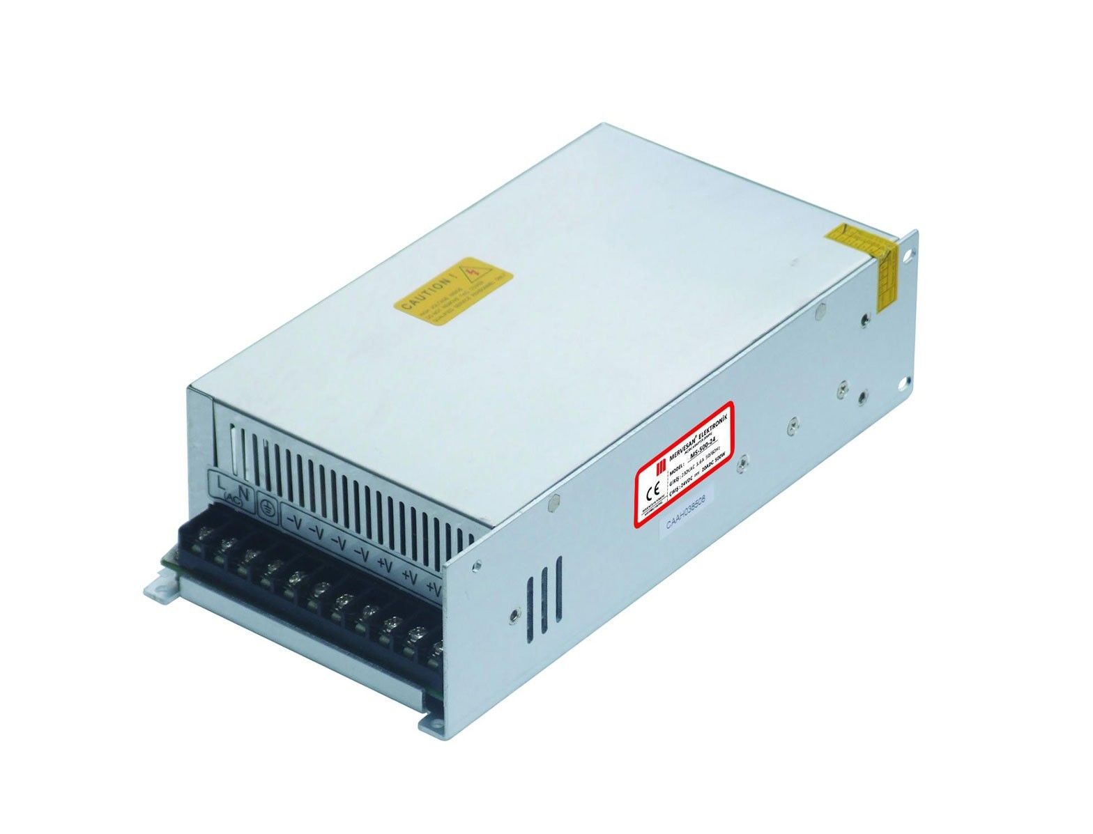 Mervesan MT-600-24 600W 24V 25A Metal Kasa Adaptör