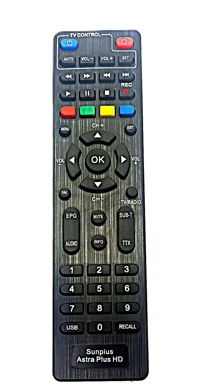 SH3800 Sunplus Astra Plus Hd Uydu Alıcı Kumandası