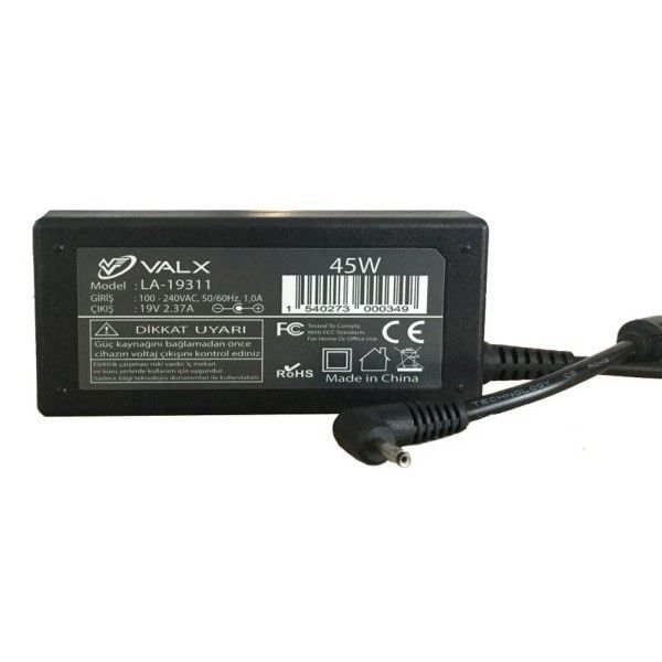 Valx LA-19311 19V 2.37A 45W 3.0x1.1 Notebook Adapt