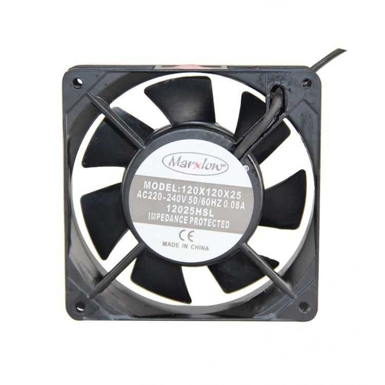 120x120x25mm 220V Ac Metal Kasa Fanı #2
