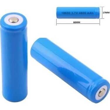 18650 Li-ion 3.7V 6800 Mah Şarjlı El Feneri Pili #2